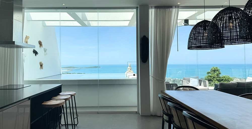 Golden Lotus - The Purity Villa - Breathtaking view of  the Gulf of Thailand